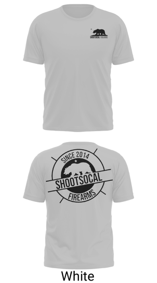 Short Sleeve Performance Shirt, ShootSoCal firearms, , Teamtime, Team time, sublimation, custom sports apparel, team uniforms, spirit wear, spiritwear, sports uniforms, custom shirts, team store, custom team store, fundraiser sports, apparel fundraiser