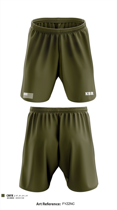 KBR 33254775 Athletic Shorts With Pockets - 1
