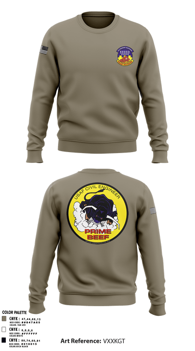 undefined Crew Neck Sweatshirt - 1