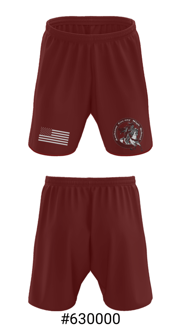 Athletic Shorts With Pockets, Amherst County High School Basketball, Men's Basketball, Teamtime, Team time, sublimation, custom sports apparel, team uniforms, spirit wear, spiritwear, sports uniforms, custom shirts, team store, custom team store, fundraiser sports, apparel fundraiser