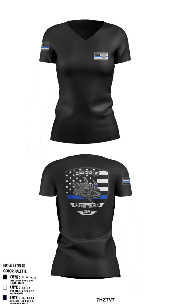 Women's Short Sleeve Vneck Shirt, SDRPA, Police, Teamtime, Team time, sublimation, custom sports apparel, team uniforms, spirit wear, spiritwear, sports uniforms, custom shirts, team store, custom team store, fundraiser sports, apparel fundraiser