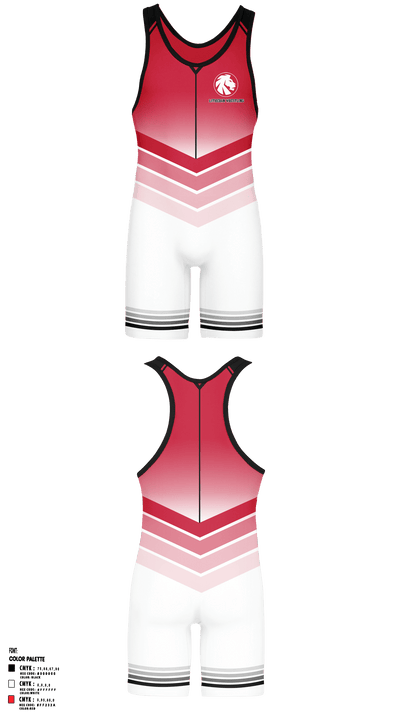 Lutheran School Association of Decatur Wrestling 80371035 Wrestling Singlet - 35