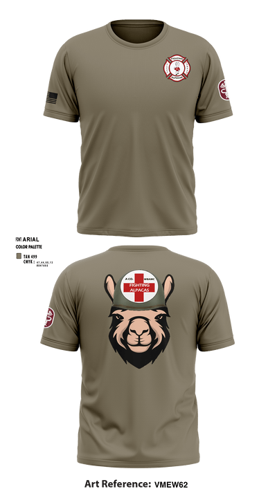 Alpha Company, WBAMC 94187438 Short Sleeve Performance Shirt - 7