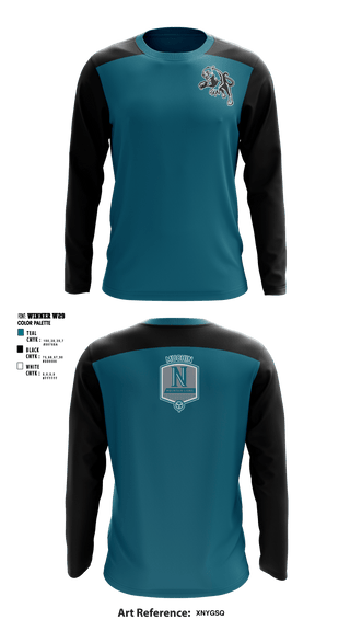 Long Sleeve Performance Shirt, Muchin College Prep, Spirit Store, Teamtime, Team time, sublimation, custom sports apparel, team uniforms, spirit wear, spiritwear, sports uniforms, custom shirts, team store, custom team store, fundraiser sports, apparel fundraiser