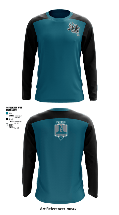Muchin College Prep 9699574 Long Sleeve Performance Shirt - 2