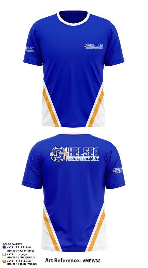 Short Sleeve Performance Shirt, Chelsea Electric LLC, , Teamtime, Team time, sublimation, custom sports apparel, team uniforms, spirit wear, spiritwear, sports uniforms, custom shirts, team store, custom team store, fundraiser sports, apparel fundraiser