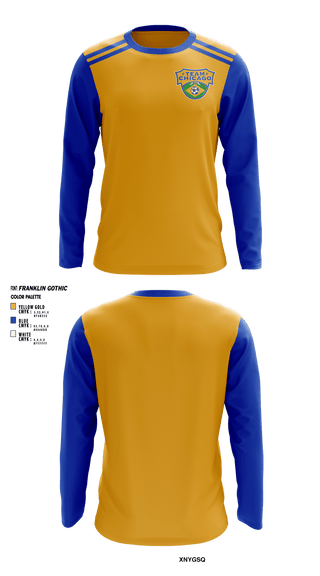 Long Sleeve Performance Shirt, Team Chicago Soccer Club, Men's Soccer, Teamtime, Team time, sublimation, custom sports apparel, team uniforms, spirit wear, spiritwear, sports uniforms, custom shirts, team store, custom team store, fundraiser sports, apparel fundraiser