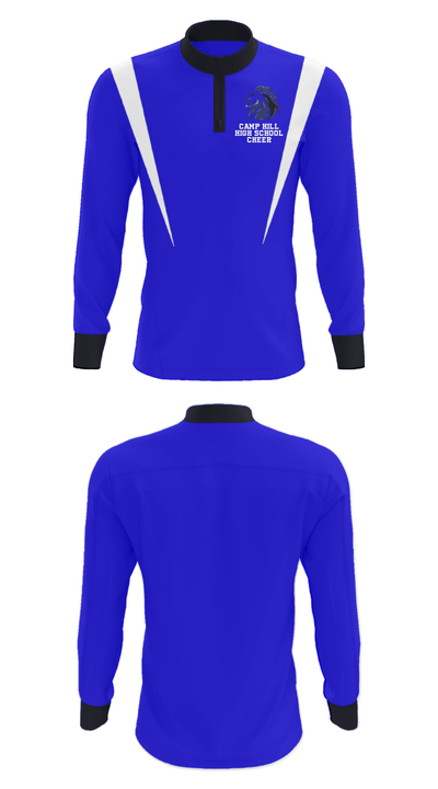 Camp Hill High School Cheer 91837106 Quarter Zip Jacket - 6