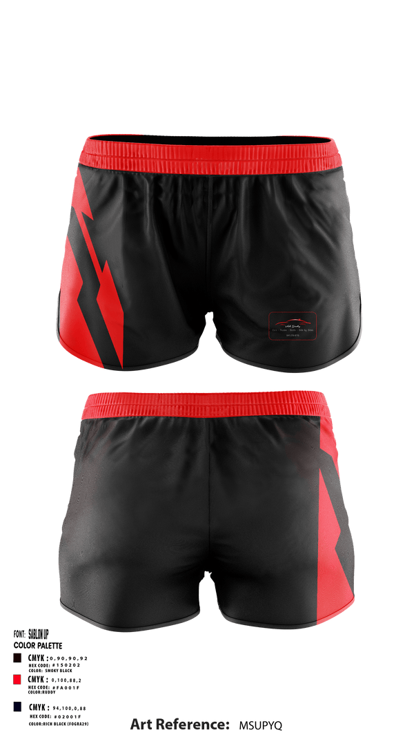 Ranger Panties, Vitalii Detailing, , Teamtime, Team time, sublimation, custom sports apparel, team uniforms, spirit wear, spiritwear, sports uniforms, custom shirts, team store, custom team store, fundraiser sports, apparel fundraiser