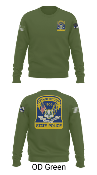 Crew Neck Sweatshirt, , Police, Teamtime, Team time, sublimation, custom sports apparel, team uniforms, spirit wear, spiritwear, sports uniforms, custom shirts, team store, custom team store, fundraiser sports, apparel fundraiser