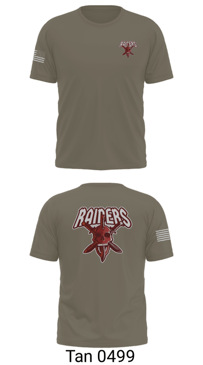 E Troop 5CR Raiders 18563163 Short Sleeve Performance Shirt - 35