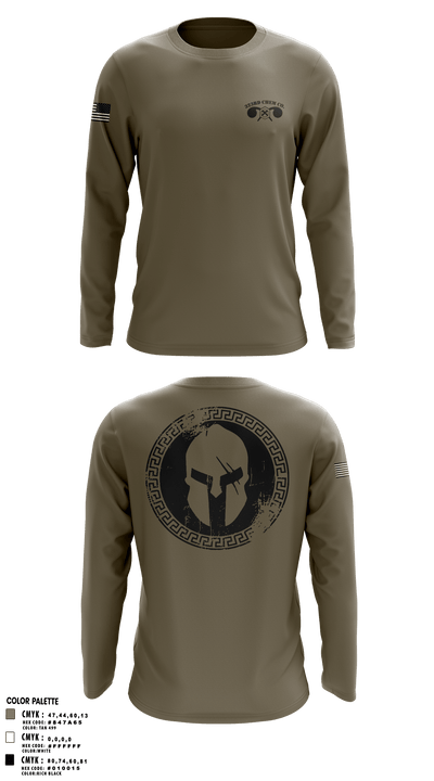 323rd Chem Co. 71427370 Long Sleeve Performance Shirt - 4
