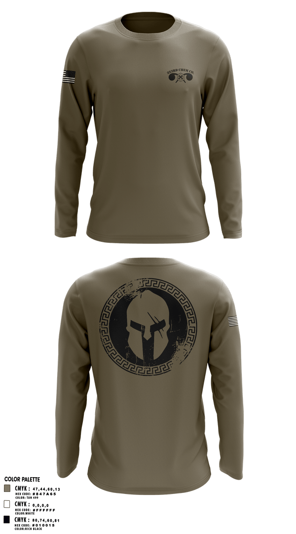 Long Sleeve Performance Shirt, , Army, Teamtime, Team time, sublimation, custom sports apparel, team uniforms, spirit wear, spiritwear, sports uniforms, custom shirts, team store, custom team store, fundraiser sports, apparel fundraiser