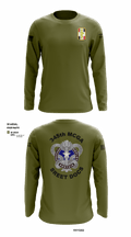 345th MCGA 98196690 Long Sleeve Performance Shirt - 2