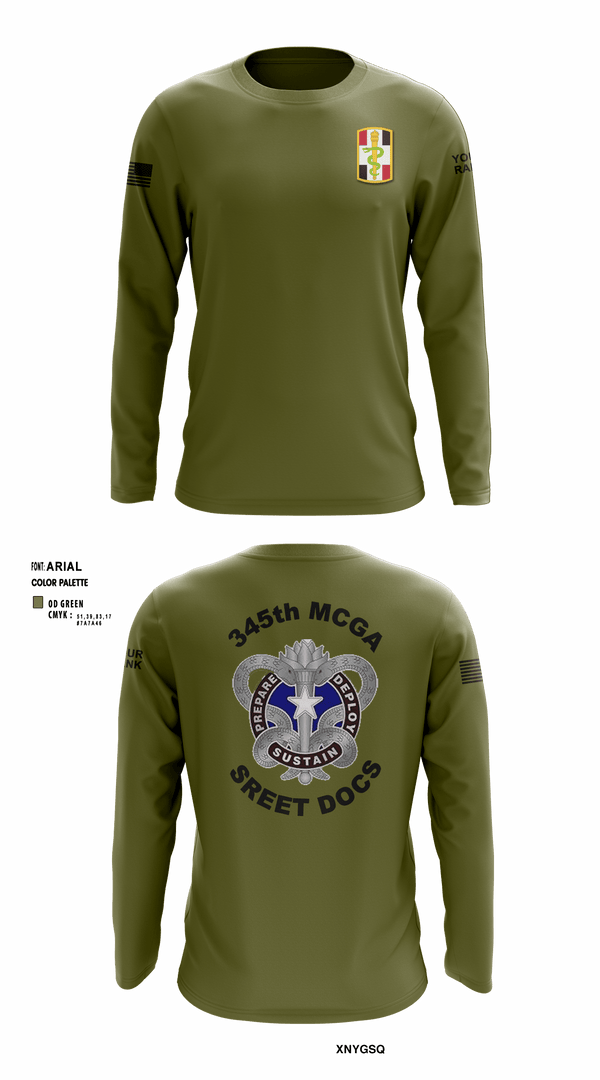 Long Sleeve Performance Shirt, , Army, Teamtime, Team time, sublimation, custom sports apparel, team uniforms, spirit wear, spiritwear, sports uniforms, custom shirts, team store, custom team store, fundraiser sports, apparel fundraiser