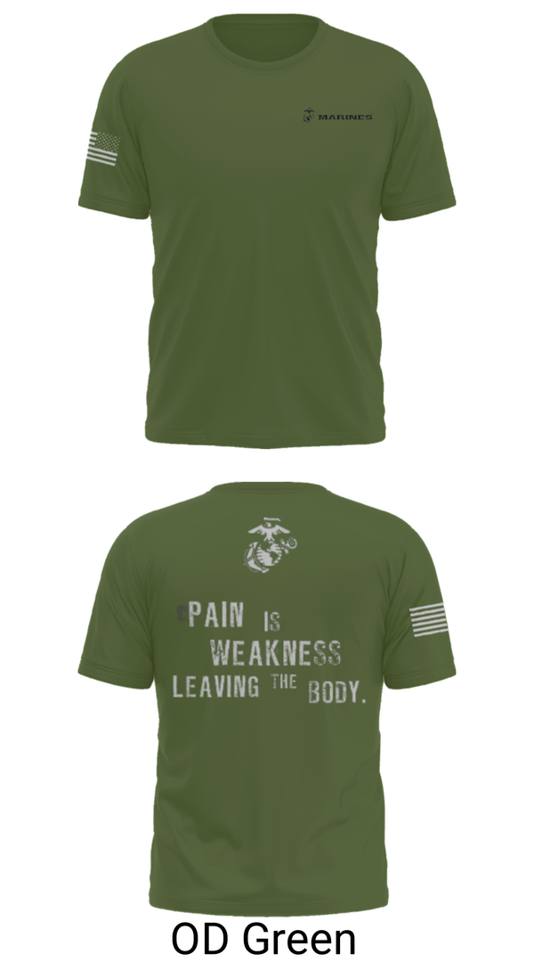 Short Sleeve Performance Shirt, , Marines, Teamtime, Team time, sublimation, custom sports apparel, team uniforms, spirit wear, spiritwear, sports uniforms, custom shirts, team store, custom team store, fundraiser sports, apparel fundraiser