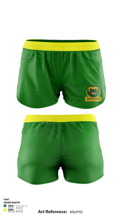 Essex County College Track and Field 69472319 Track Shorts - 1