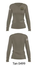 Infantry 13911542 Women's Long Sleeve V-neck Shirt - 39