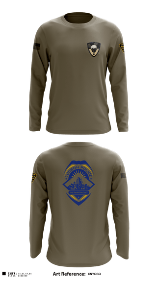 Long Sleeve Performance Shirt, , Police, Teamtime, Team time, sublimation, custom sports apparel, team uniforms, spirit wear, spiritwear, sports uniforms, custom shirts, team store, custom team store, fundraiser sports, apparel fundraiser