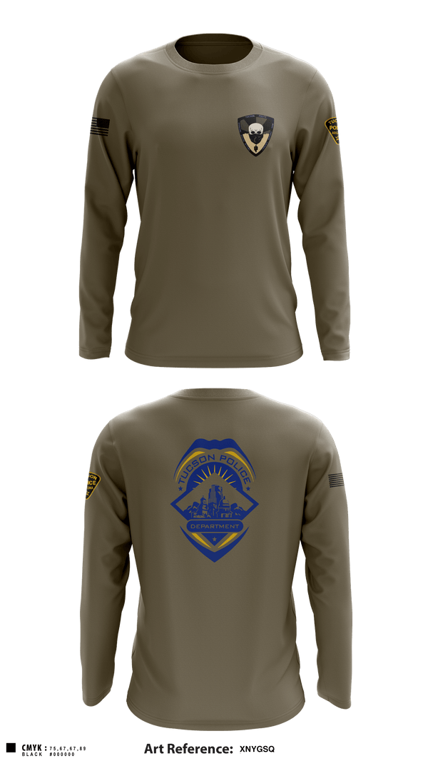Long Sleeve Performance Shirt, , Police, Teamtime, Team time, sublimation, custom sports apparel, team uniforms, spirit wear, spiritwear, sports uniforms, custom shirts, team store, custom team store, fundraiser sports, apparel fundraiser