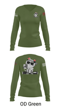 KTTE 76200100 Women's Long Sleeve V-neck Shirt - 40