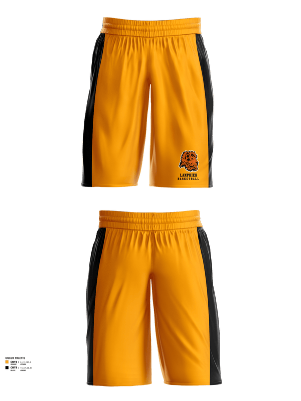 Mens Basketball Shorts, Lanphier High School Basketball, Men's Basketball, Teamtime, Team time, sublimation, custom sports apparel, team uniforms, spirit wear, spiritwear, sports uniforms, custom shirts, team store, custom team store, fundraiser sports, apparel fundraiser