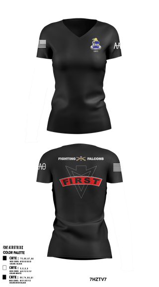 Women's Short Sleeve Vneck Shirt, , Army, Teamtime, Team time, sublimation, custom sports apparel, team uniforms, spirit wear, spiritwear, sports uniforms, custom shirts, team store, custom team store, fundraiser sports, apparel fundraiser