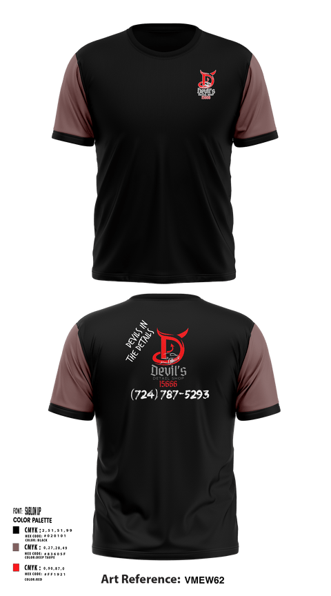 Short Sleeve Performance Shirt, Devils Detail ShopDevils Detail Shop, , Teamtime, Team time, sublimation, custom sports apparel, team uniforms, spirit wear, spiritwear, sports uniforms, custom shirts, team store, custom team store, fundraiser sports, apparel fundraiser