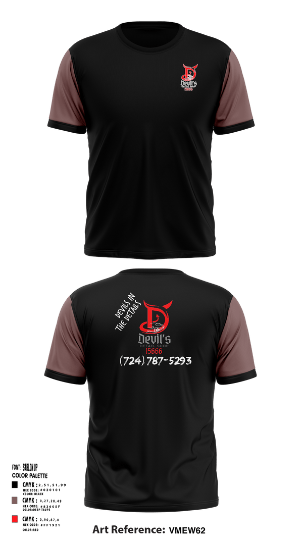 Short Sleeve Performance Shirt, Devils Detail ShopDevils Detail Shop, , Teamtime, Team time, sublimation, custom sports apparel, team uniforms, spirit wear, spiritwear, sports uniforms, custom shirts, team store, custom team store, fundraiser sports, apparel fundraiser