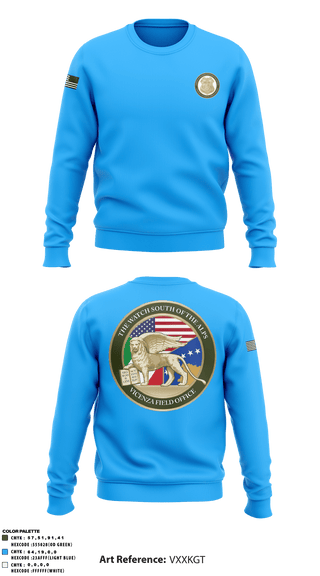 Crew Neck Sweatshirt, , Army, Teamtime, Team time, sublimation, custom sports apparel, team uniforms, spirit wear, spiritwear, sports uniforms, custom shirts, team store, custom team store, fundraiser sports, apparel fundraiser