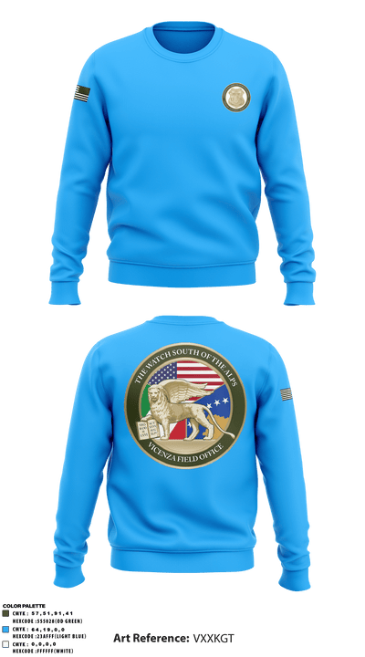 Vicenza Field Office 4611375 Crew Neck Sweatshirt - 2