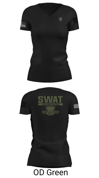 Women's Short Sleeve Vneck Shirt, , Police, Teamtime, Team time, sublimation, custom sports apparel, team uniforms, spirit wear, spiritwear, sports uniforms, custom shirts, team store, custom team store, fundraiser sports, apparel fundraiser