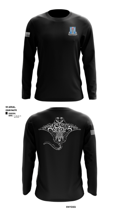 HHD, 205th MI BN 75784858 Long Sleeve Performance Shirt - 7
