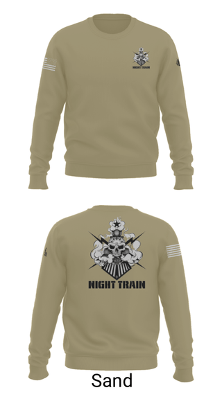 Crew Neck Sweatshirt, , Army, Teamtime, Team time, sublimation, custom sports apparel, team uniforms, spirit wear, spiritwear, sports uniforms, custom shirts, team store, custom team store, fundraiser sports, apparel fundraiser