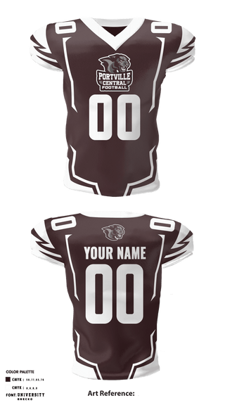 Football Jersey, Portville Central High School Football, Football, Teamtime, Team time, sublimation, custom sports apparel, team uniforms, spirit wear, spiritwear, sports uniforms, custom shirts, team store, custom team store, fundraiser sports, apparel fundraiser
