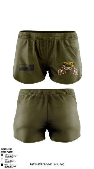 Ranger Panties, , Army, Teamtime, Team time, sublimation, custom sports apparel, team uniforms, spirit wear, spiritwear, sports uniforms, custom shirts, team store, custom team store, fundraiser sports, apparel fundraiser