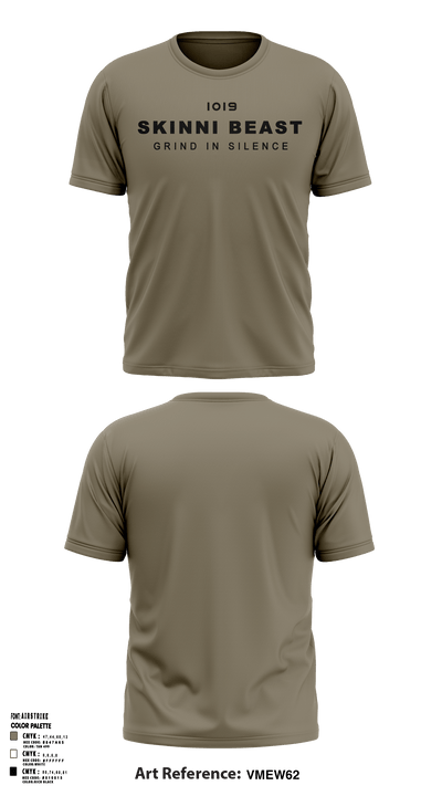 SKINNIBEAST 36402253 Short Sleeve Performance Shirt - 9
