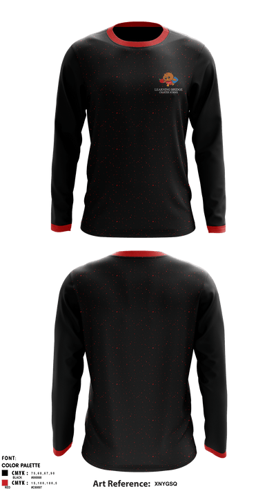 Learning Bridge 87605952 Long Sleeve Performance Shirt - 1