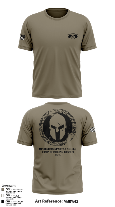 323rd Chem Co. 71427370 Short Sleeve Performance Shirt - 7