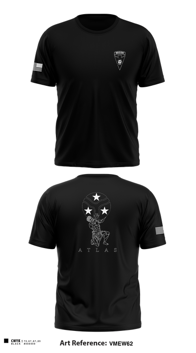 Bastard PLT 55747802 Short Sleeve Performance Shirt - 1