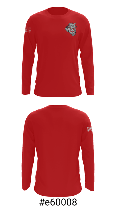 Bentley Senior High School Basketball 33123582 Long Sleeve Performance Shirt - 18