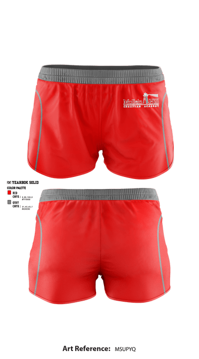 Mullein Hill Christian Academy 51007760 Women's Shorts - 1