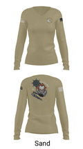 Mobile unit 2 64041633 Women's Long Sleeve V-neck Shirt - 41