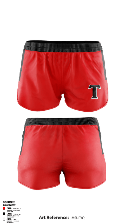 Turner Middle School 81161179 Women's Shorts - 2