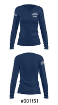 Coach Jonathan Buggs 18691766 Women's Long Sleeve V-neck Shirt - 20