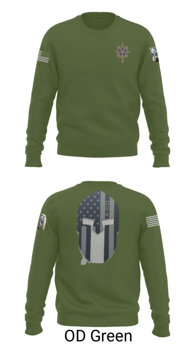 Alpha Company 223MI 2860942 Crew Neck Sweatshirt - 10