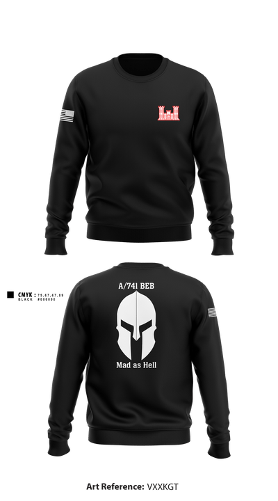 A/741 BEB 90383312 Crew Neck Sweatshirt - 1