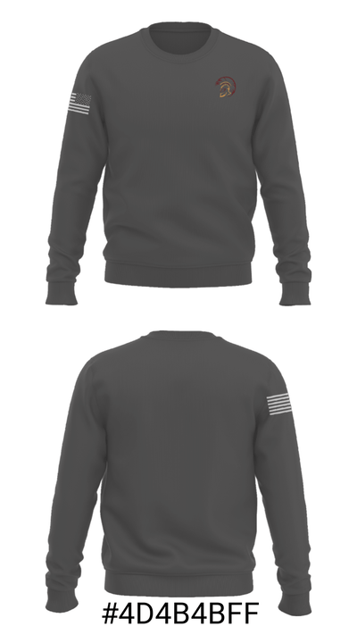Pahrump Valley High School Cheer 25876249 Crew Neck Sweatshirt - 11