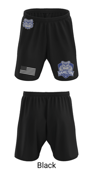 Athletic Shorts With Pockets, Hamilton High School Soccer, Men's Soccer, Teamtime, Team time, sublimation, custom sports apparel, team uniforms, spirit wear, spiritwear, sports uniforms, custom shirts, team store, custom team store, fundraiser sports, apparel fundraiser