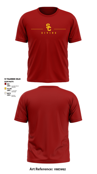 Short Sleeve Performance Shirt, University Of Southern California Diving, Spirit Store, Teamtime, Team time, sublimation, custom sports apparel, team uniforms, spirit wear, spiritwear, sports uniforms, custom shirts, team store, custom team store, fundraiser sports, apparel fundraiser